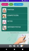 پوستر Sopa de letras