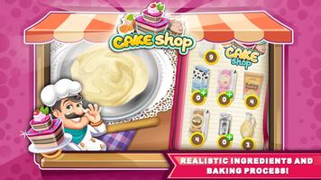 Cake Shop for kids - Cooking Games for kids captura de pantalla 2