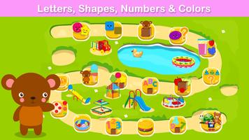 Toddler games for 2-3 year old ポスター