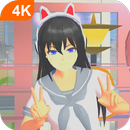 Sakura School Wallpaper 4K APK