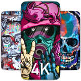 4K Graffiti Art Wallpaper icône