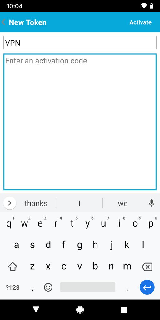 Android token Android token