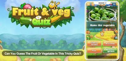 Fruit & veg Quiz plakat