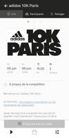 adidas 10K Paris اسکرین شاٹ 1