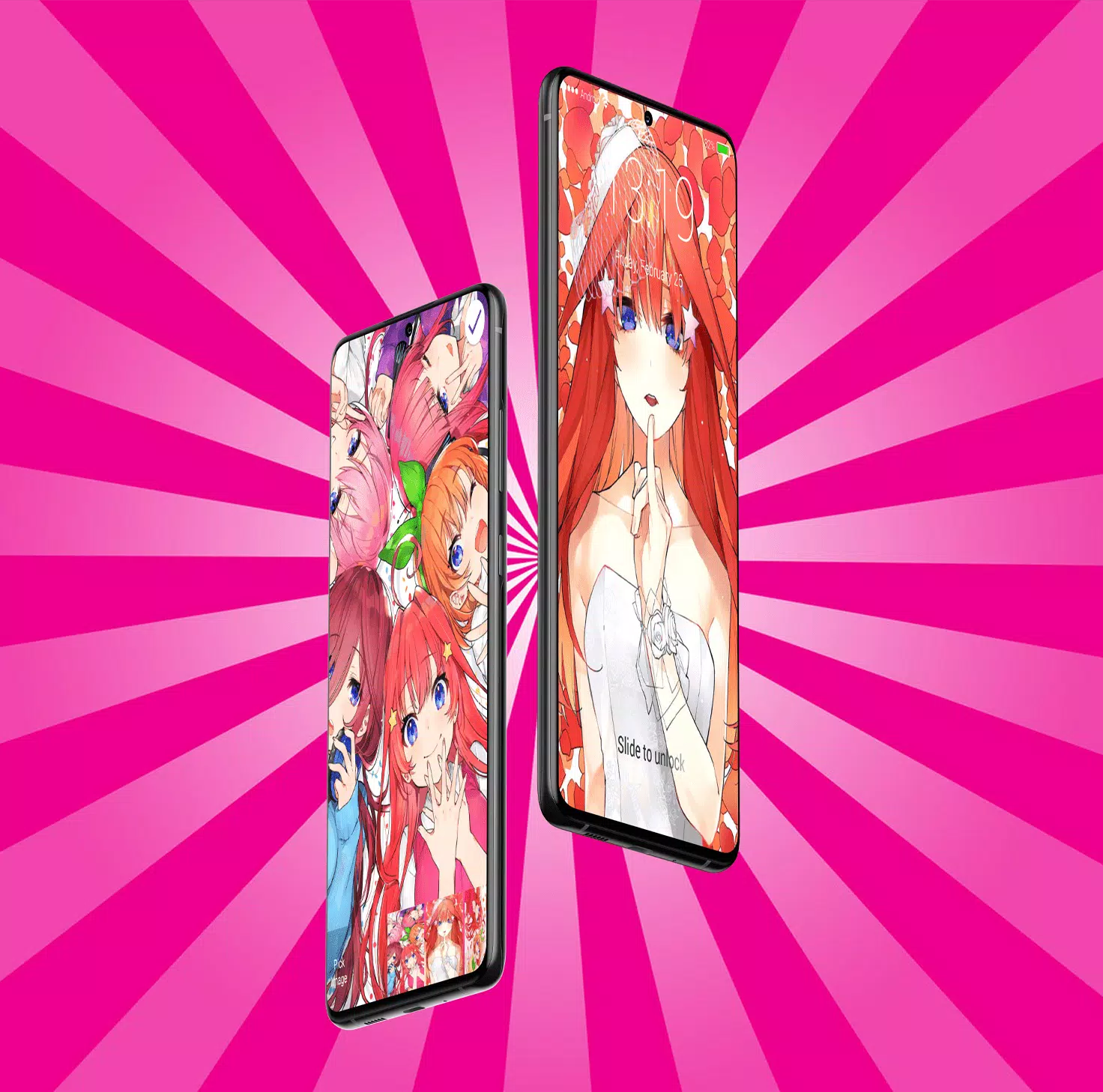 The Quintessential Quintuplets lockscreen APK for Android Download