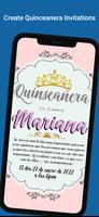 Quinceanera invitation poster