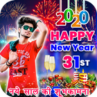 New Year Photo Editor Frame icône