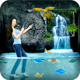 Waterfall Photo Frames icon