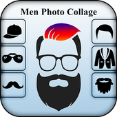 Men Photo Collage ikona