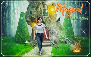 Poster Magical Overlay Effect - magic light effect