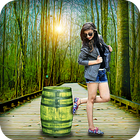 Nature Garden Waterfall Effect icon