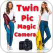 Twin Pic Magic Camera : selfie fly clone camera