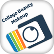 Collage Beauty Makeup : fashion style - square art