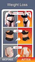 Fitness Gym Weight Loss Girl Affiche