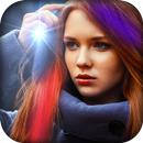 Light Photo Camera : magic crown neon color flare APK