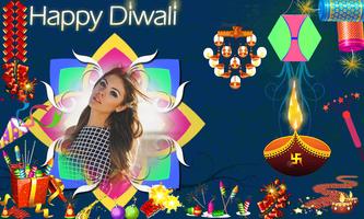 Diwali Photo Frame: Happy Diwali Wishes, Greetings Affiche