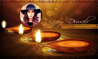 Diwali Photo Frame: Happy Diwali Wishes, Greetings capture d'écran 2