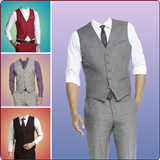 Men Vests Photo Suit biểu tượng