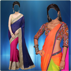 Saree Blouse Photo Suit icono