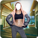 APK Six Pack Woman Photo Suit - body builder girl pic