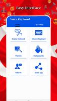 Turkish Keyboard: Voice to Typing Plakat