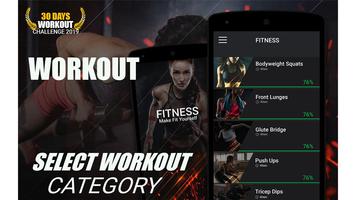 Female Workout: Women Fitness  โปสเตอร์