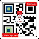 Free QR Barcode Scanner/Colorful LOGO QR Generator ícone