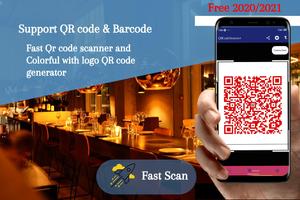 Free QR Barcode Scanner/Colorful LOGO QR Generator Cartaz