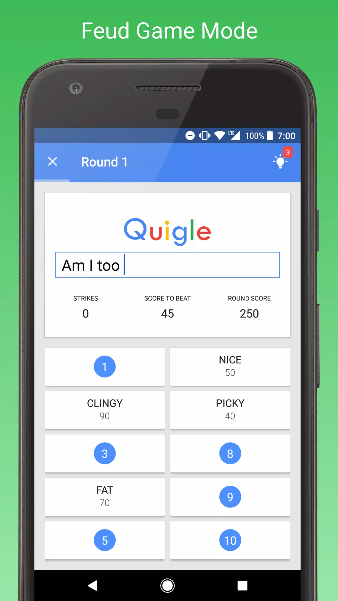 Quigle - Google Feud + Quiz - Download do APK para Android