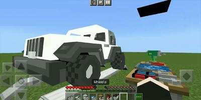 Cars mod Minecraft addon ảnh chụp màn hình 2