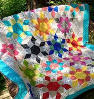 Quilt et Patchwork Design Affiche