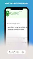 برنامه‌نما Quilbot App Walkthrough عکس از صفحه