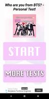 Poster Who are you from BTS? - Test!