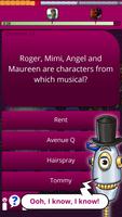 QuizTix Musicals Quiz Broadway Theatre Trivia Game Ekran Görüntüsü 1