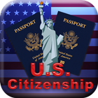 US Citizenship Test Quiz Game icône
