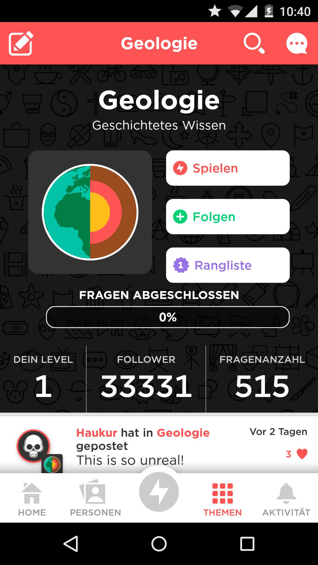 Quiz up. QUIZUP. QUIZUP app.