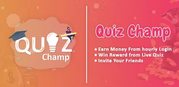 Quiz Champ : Live Quiz for Money