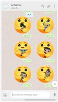 😍 Me Importa Emoji Reacción Stickers WastickerApp 海報