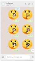 😍 Me Importa Emoji Reacción Stickers WastickerApp capture d'écran 1