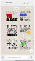 Stickers con Frases de Canciones WastickerApps capture d'écran 1