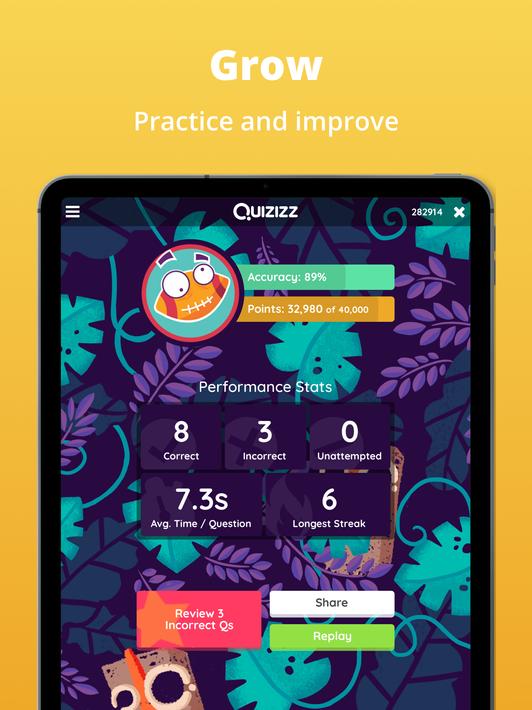 Download Quizizz Play to learn APK free latest version C.O.R.E.