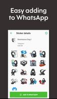 Anonymous Stickers syot layar 2