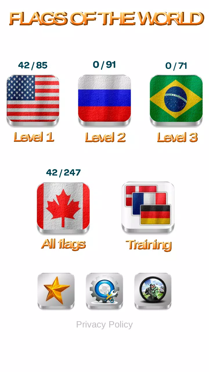 Download do APK de Bandeiras de todos os Países do mundo: Quiz para Android