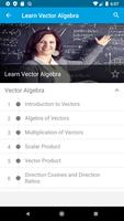 Learn Vector Algebra screenshot 1