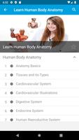 Human Body Anatomy تصوير الشاشة 1