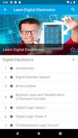 Learn Digital Electronics captura de pantalla 1