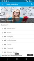 Learn Geometry captura de pantalla 1