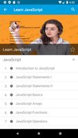 Learn JavaScript syot layar 1