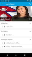 Learn Nepali captura de pantalla 1