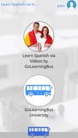 Learn Spanish via Videos ภาพหน้าจอ 2